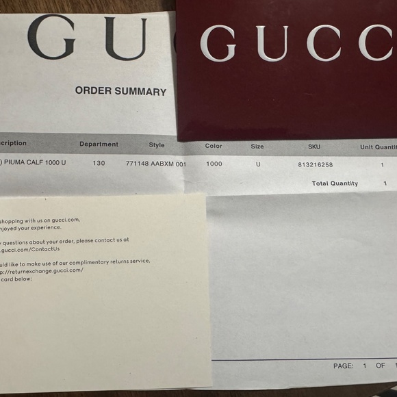 Brand new Never used Men’s Bifold Gucci wallet - Picture 15 of 16